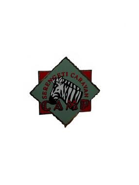 Disney Pin - Zebra - Serengeti Caravan Camp - Disney Animal Kingdom Theme Park